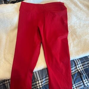 Fabletics Red Leggings
